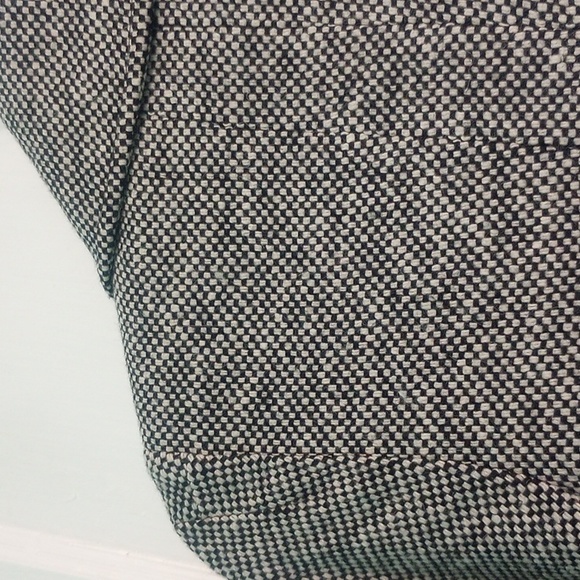 Philippe Adec Paris Black and White Micro Checkered Blazer Jacket - Picture 9 of 11
